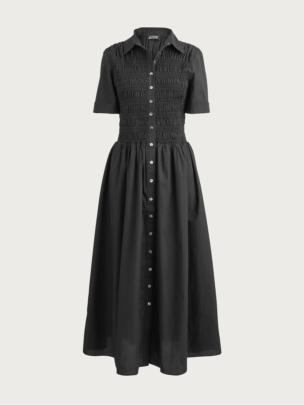 J.crew shirt dress cotton poplin
